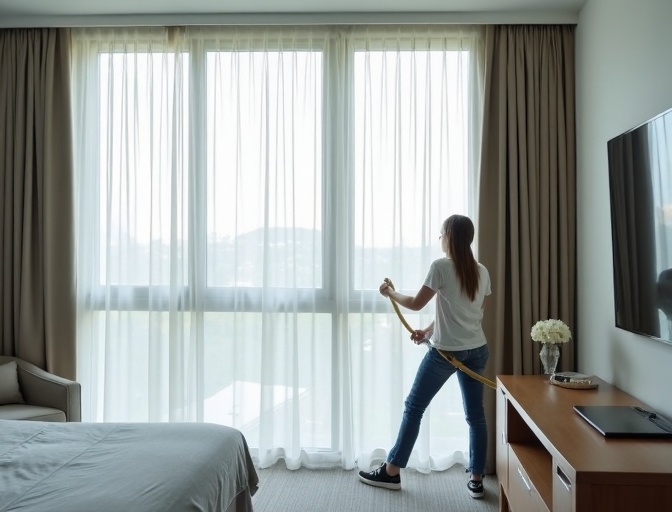 Cedar Grove Sheer Curtain Cleaning